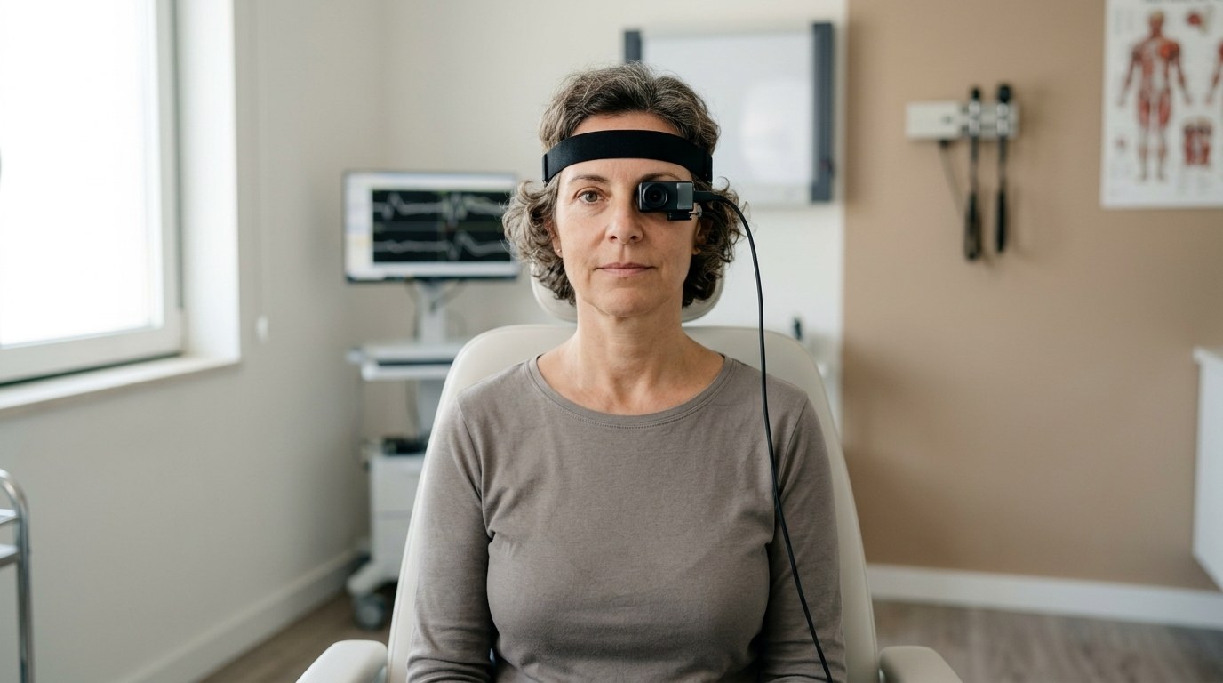 Exame vHIT em avaliação vestibular por otorrinolaringologia em Lisboa